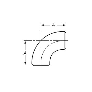 Tompahegesztés 90 fokos könyök